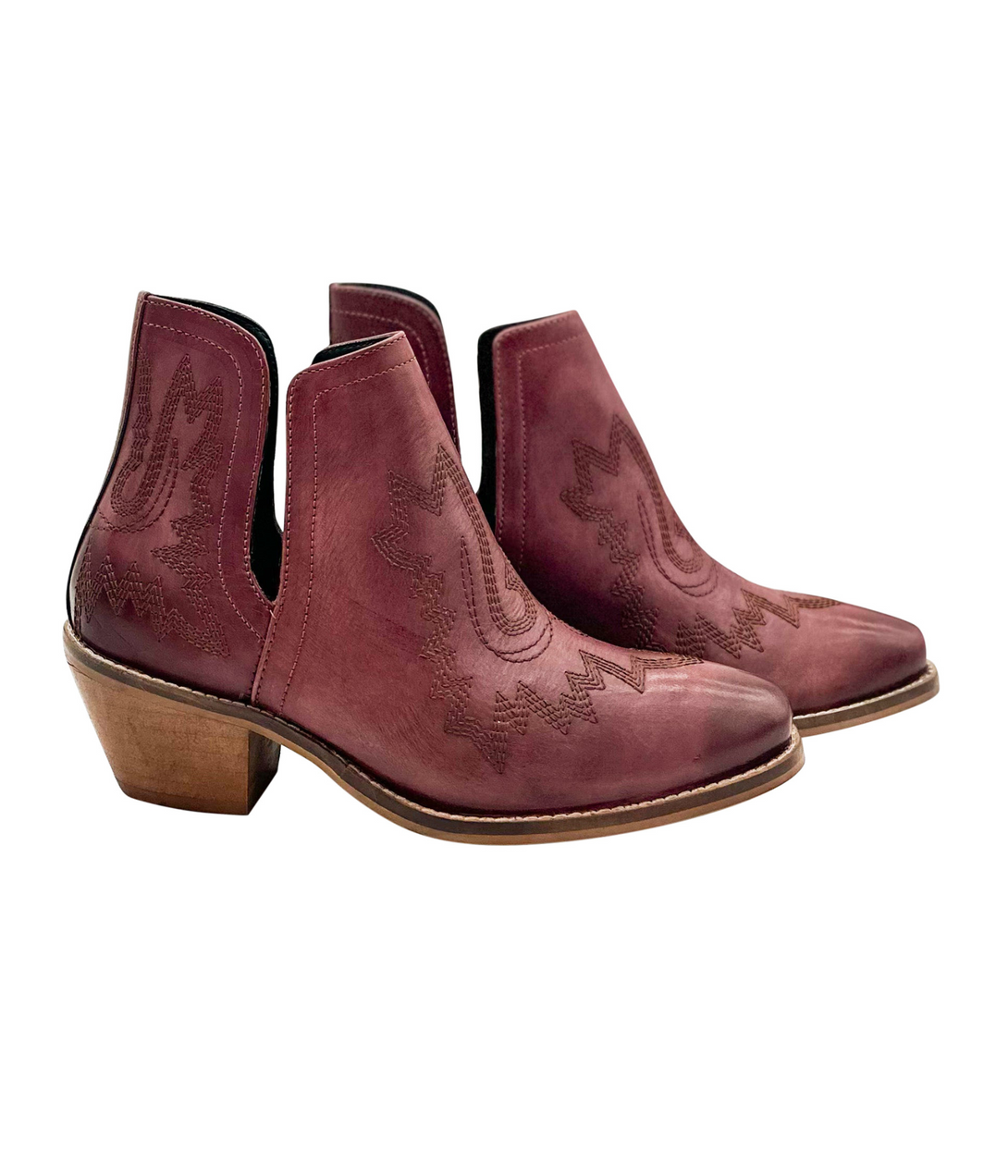 Kickin' Booties in Burgundy - Lavish Fix