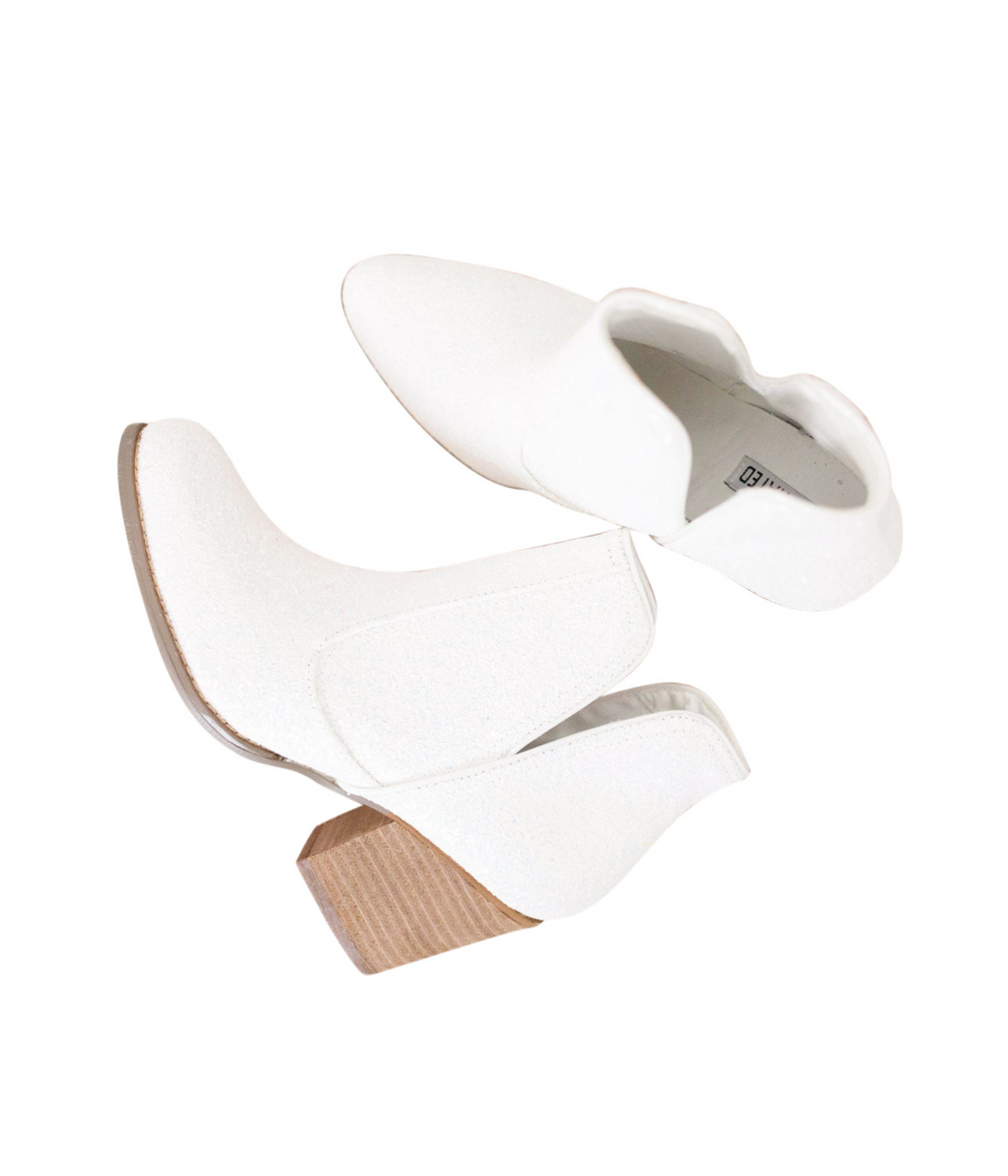 Fiera Booties in White - Lavish Fix