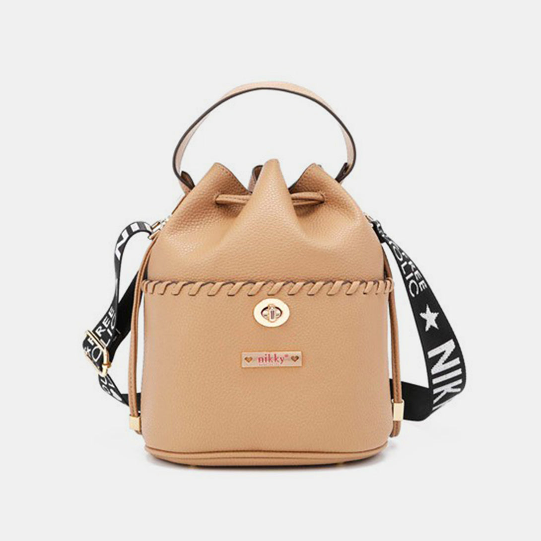 Nicole Lee USA Drawstring Bucket Bag - Lavish Fix