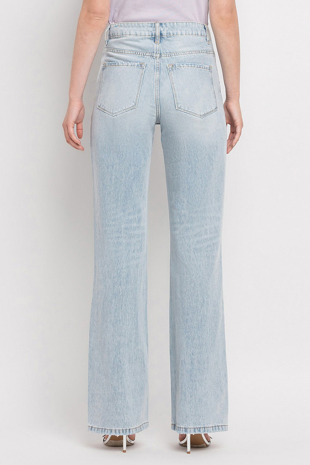 Vervet by Flying Monkey 90'S Vintage Super High Rise Flare Jeans - Lavish Fix