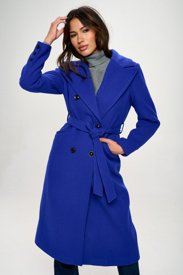 Timeless Elegance Longline Coat