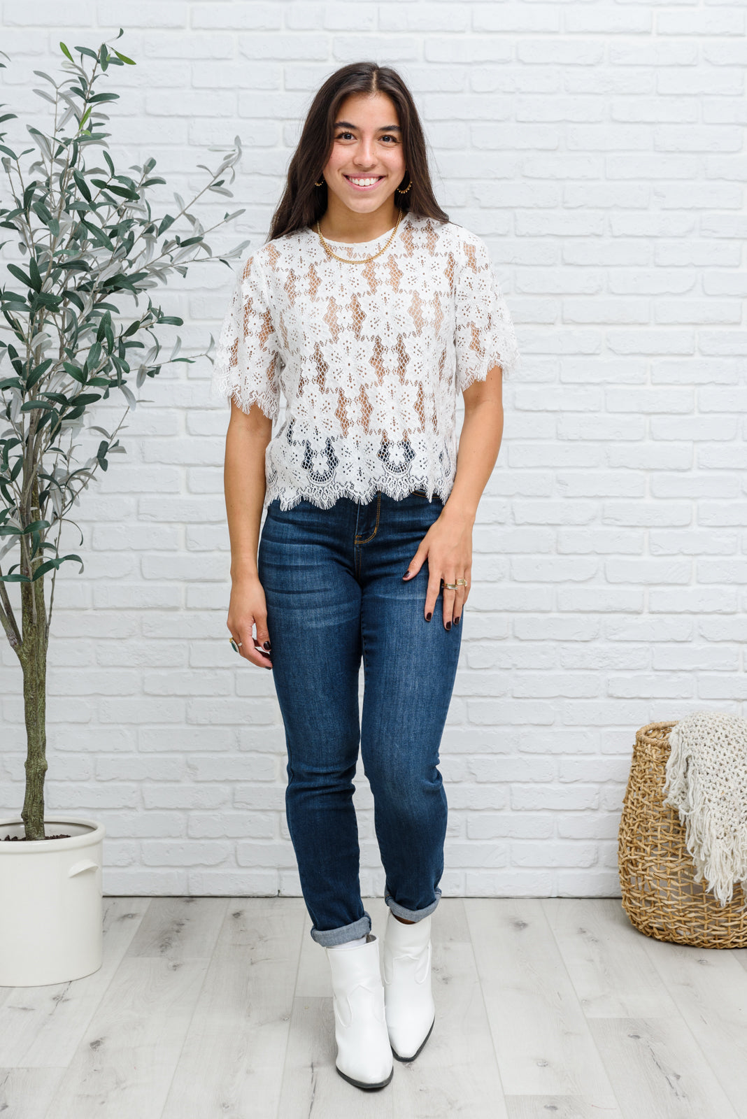 Lace of My Heart Top - Lavish Fix