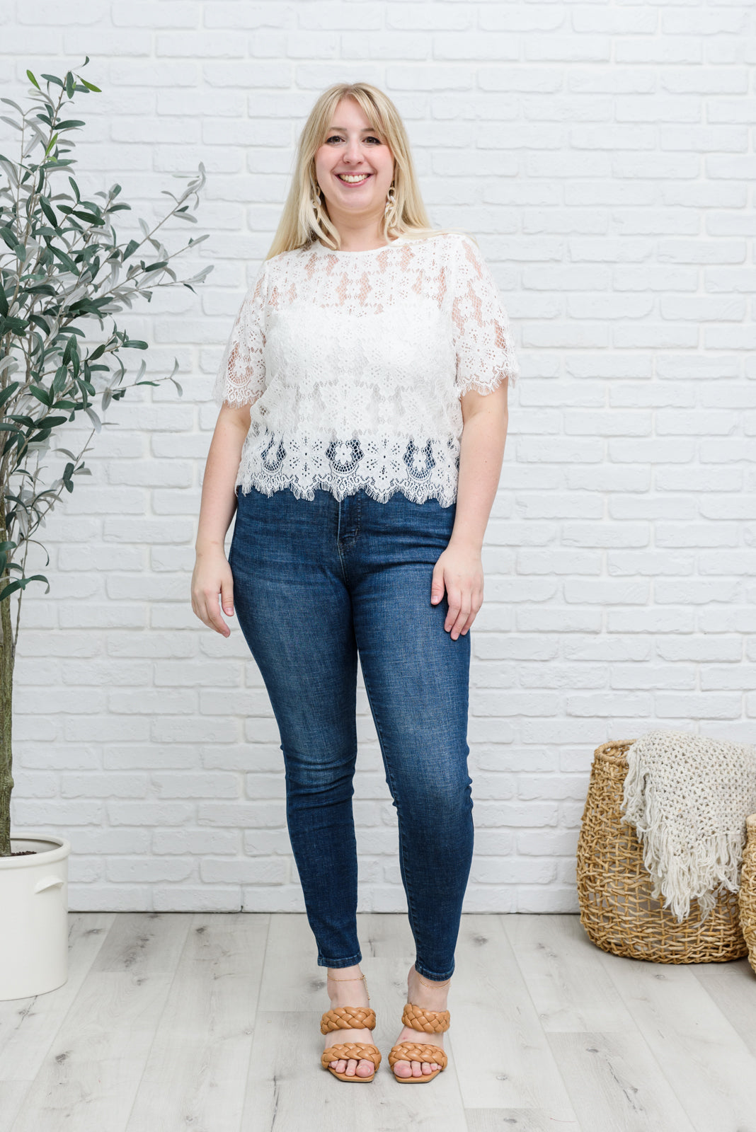 Lace of My Heart Top - Lavish Fix