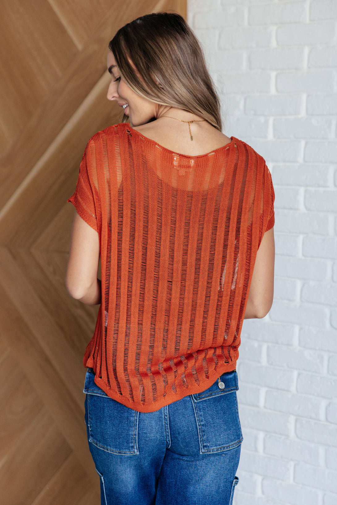 All I See Is You Loose Knit Top - Lavish Fix