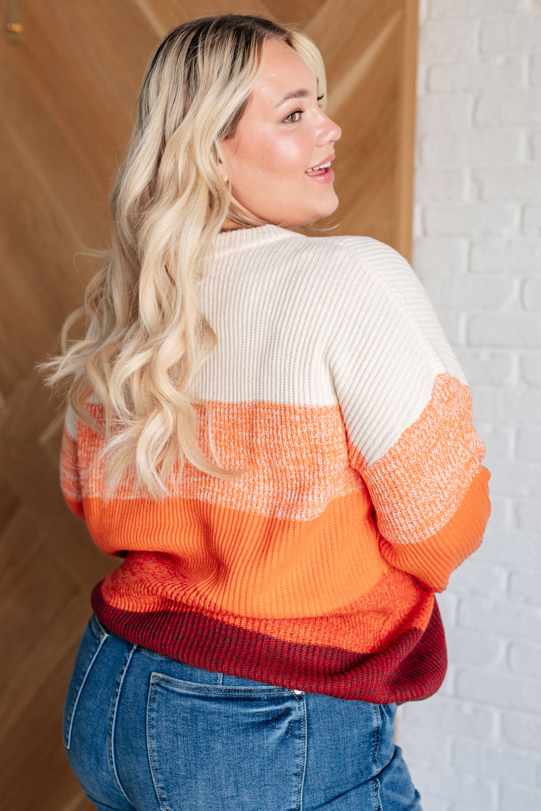 All Too Well Color Block Sweater - Lavish Fix