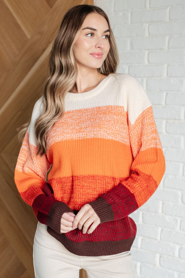 All Too Well Color Block Sweater - Lavish Fix