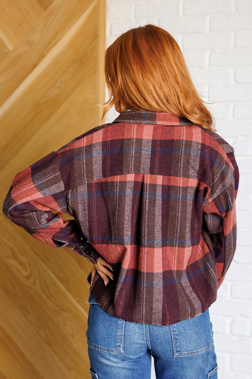 Already There Plaid Shacket - Lavish Fix