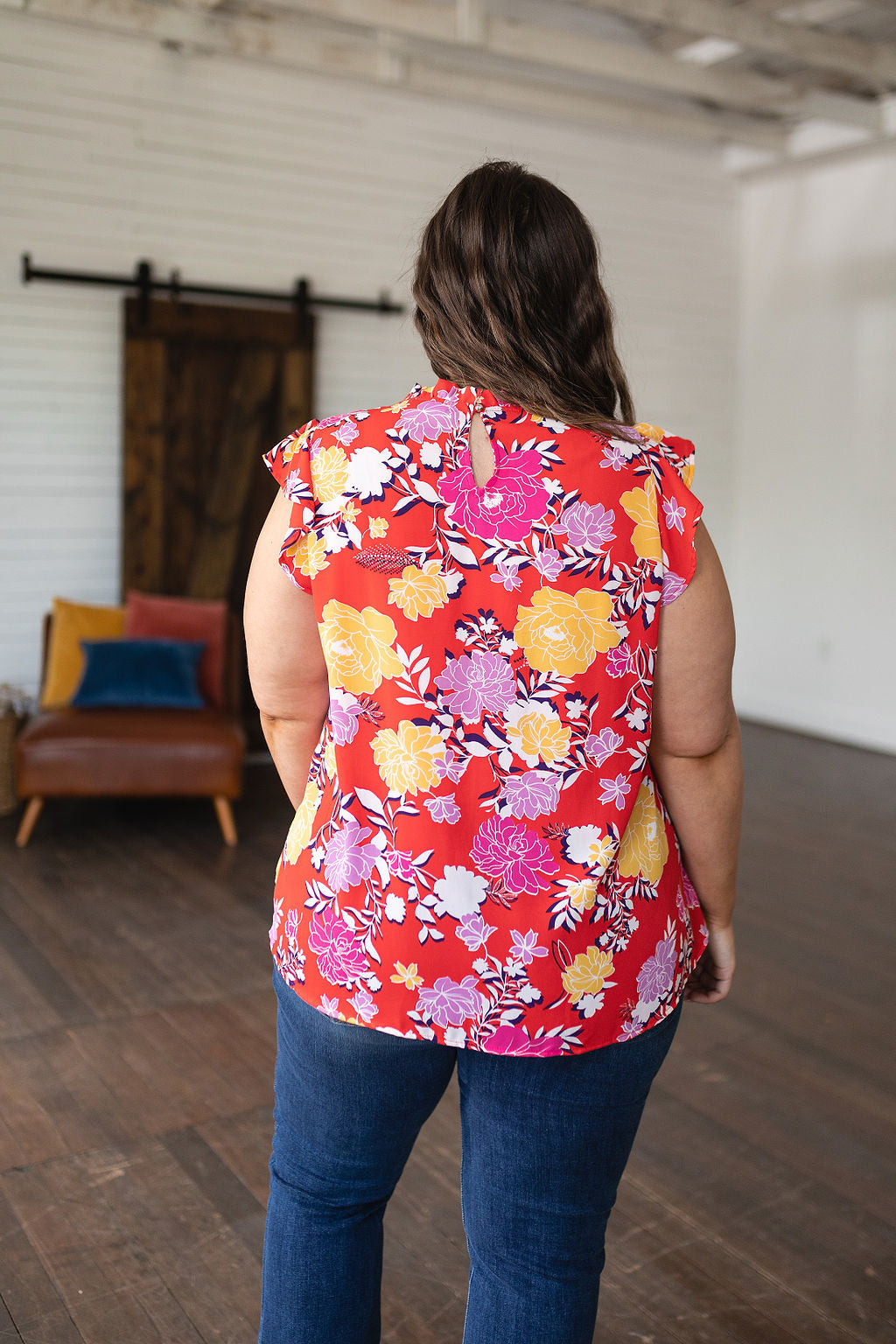 Among The Flowers Floral Top - Lavish Fix