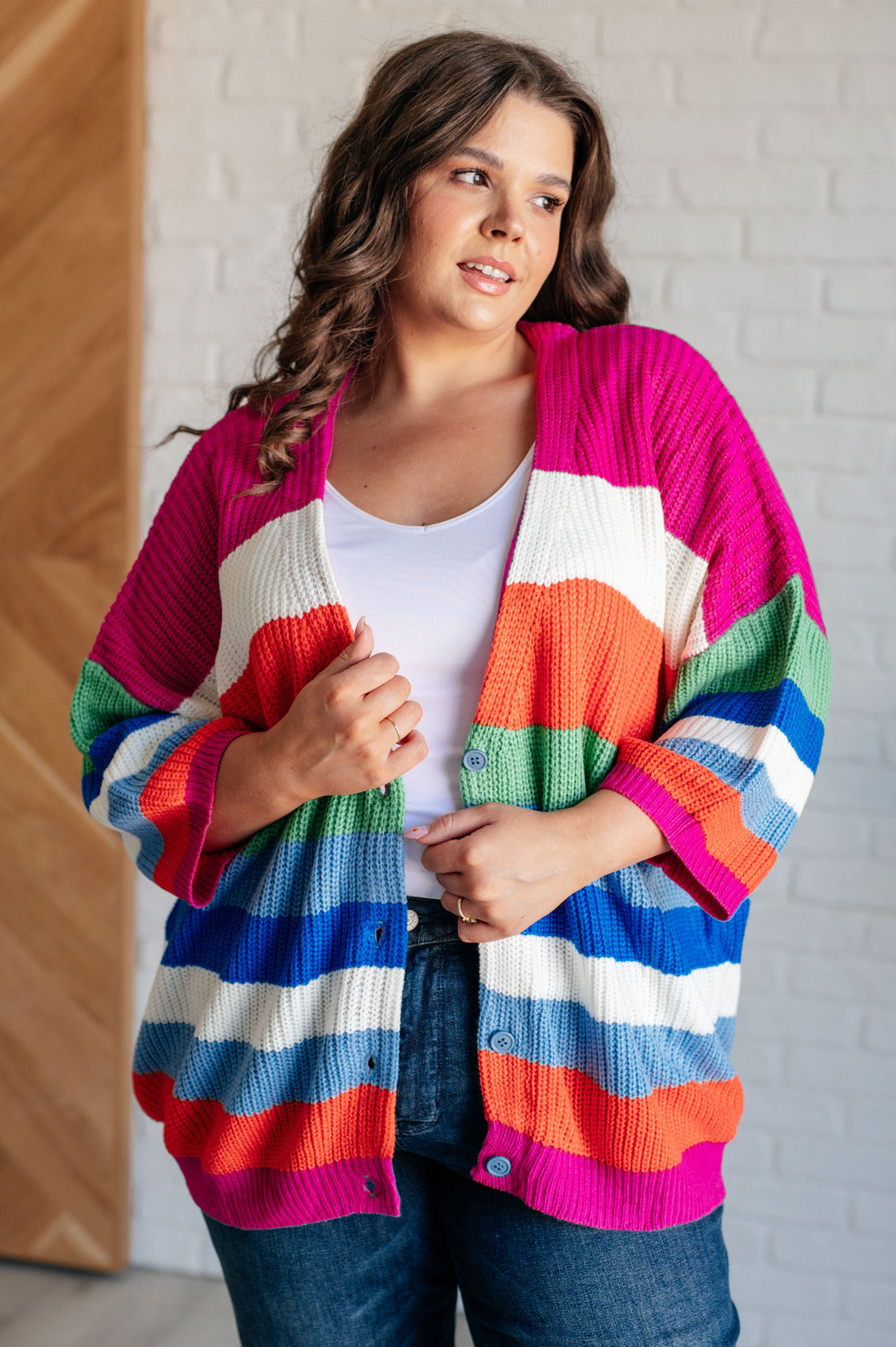 Bold Flirt Button Down Cardigan - Lavish Fix