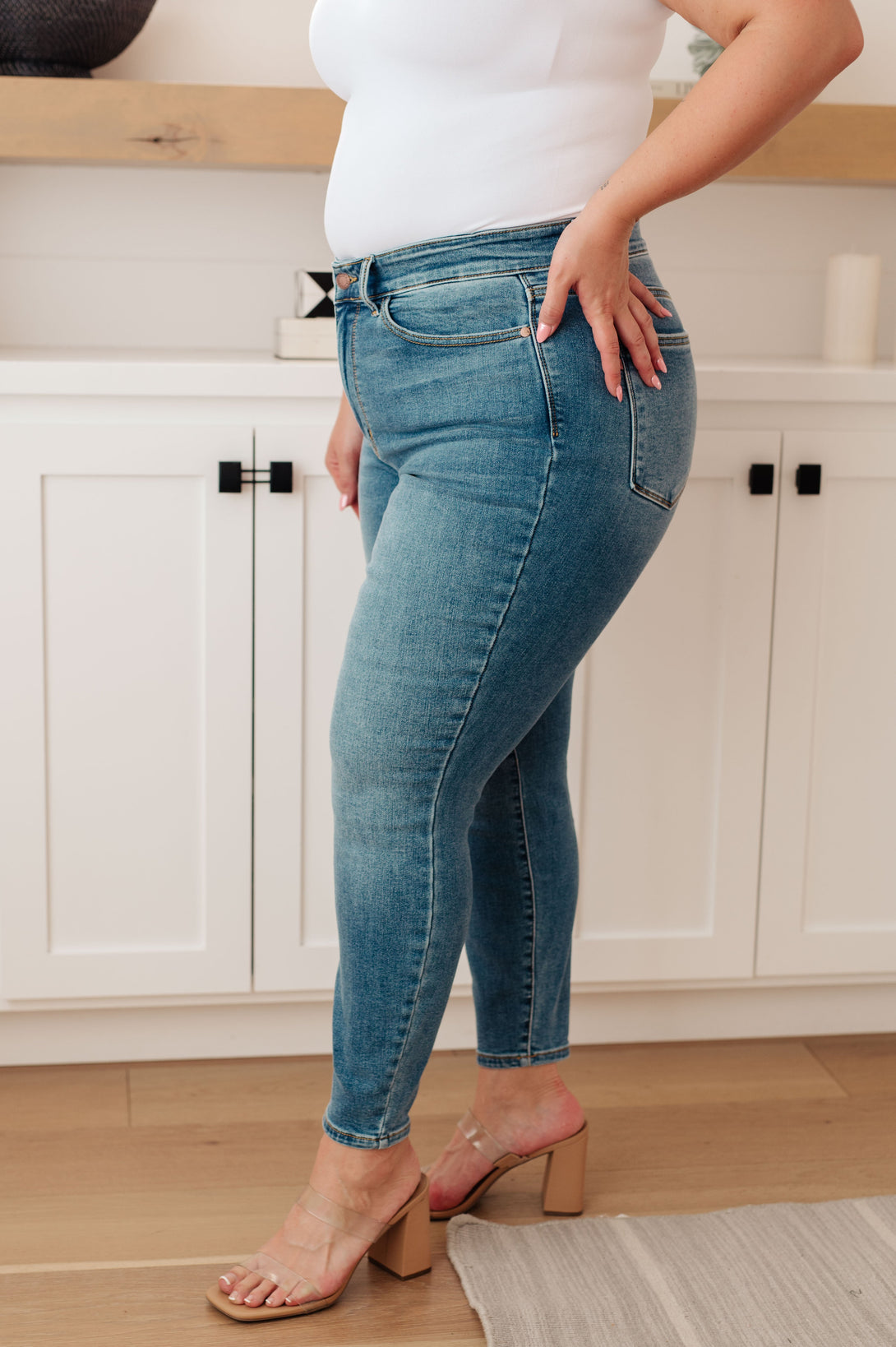 Bryant High Rise Thermal Skinny Jean - Lavish Fix