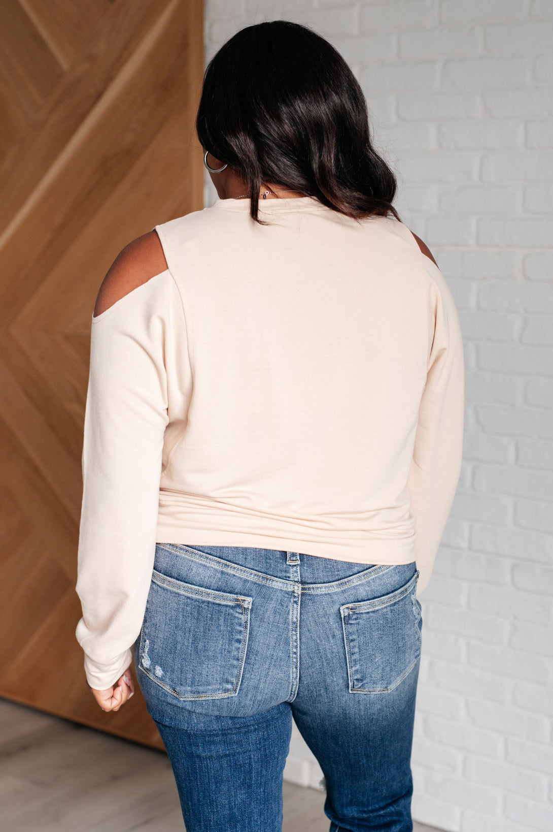 Carefully Crafted Cold Shoulder Blouse - Lavish Fix