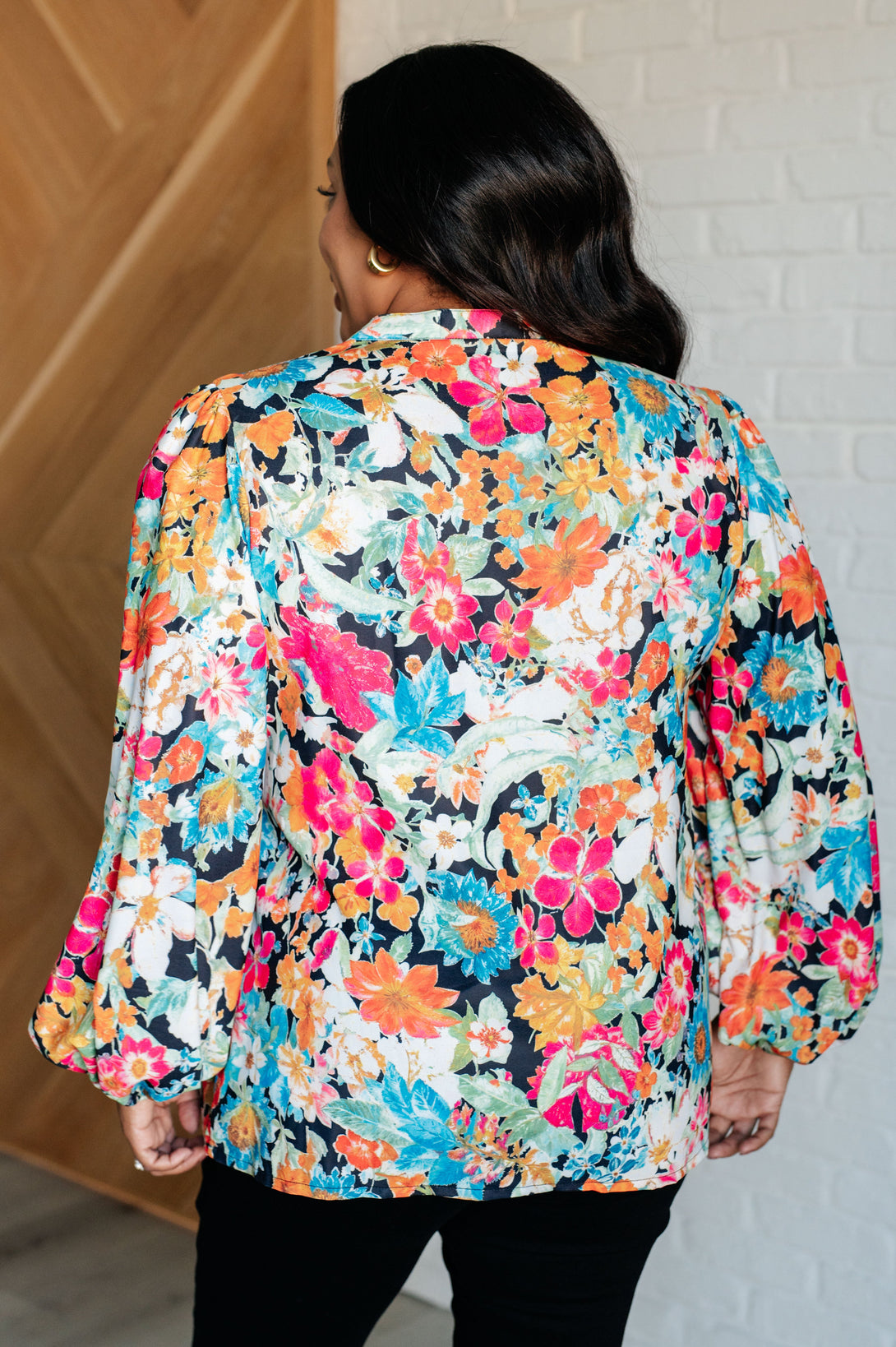 Carry Me Away Floral Peplum Blouse - Lavish Fix