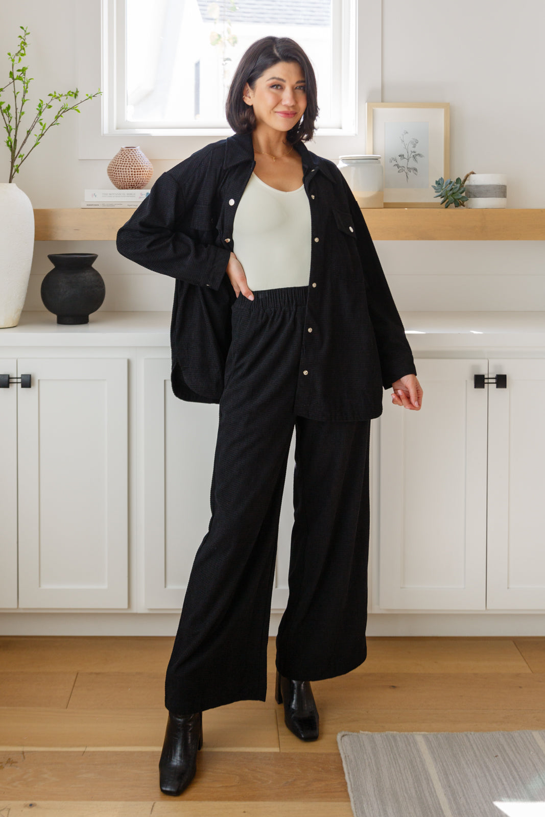 Come Rain or Shine Wide Leg Pants - Lavish Fix