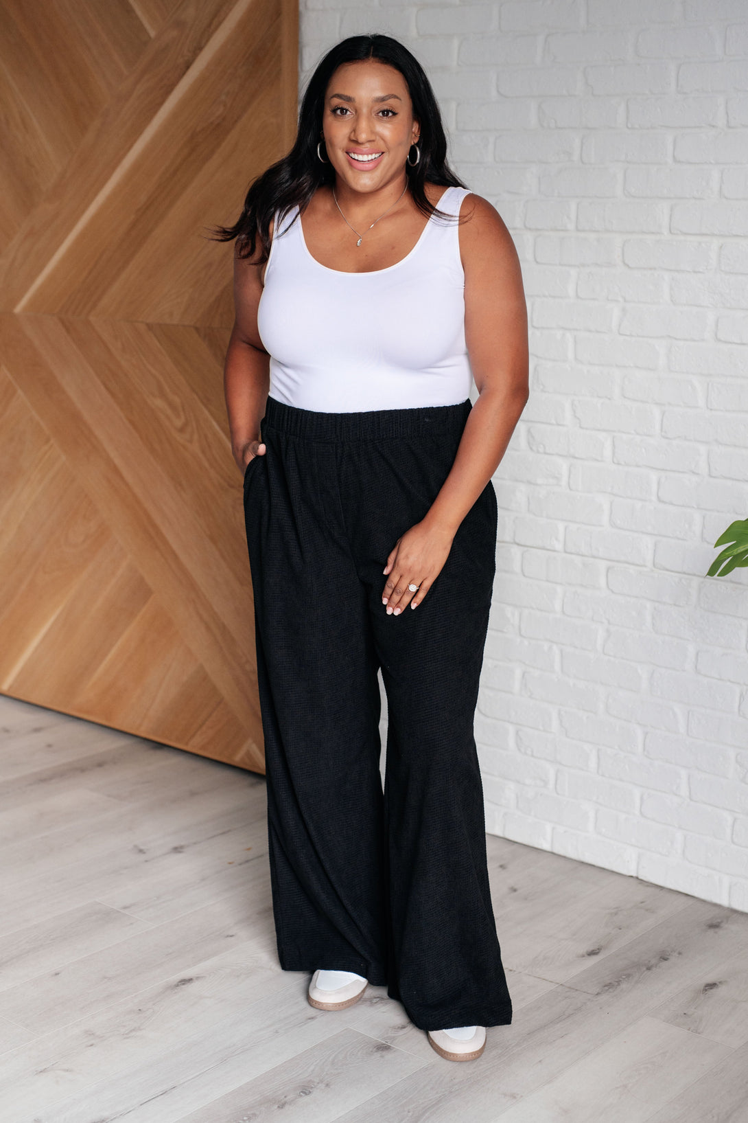 Come Rain or Shine Wide Leg Pants - Lavish Fix