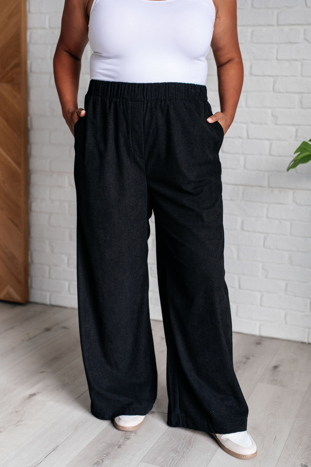 Come Rain or Shine Wide Leg Pants - Lavish Fix