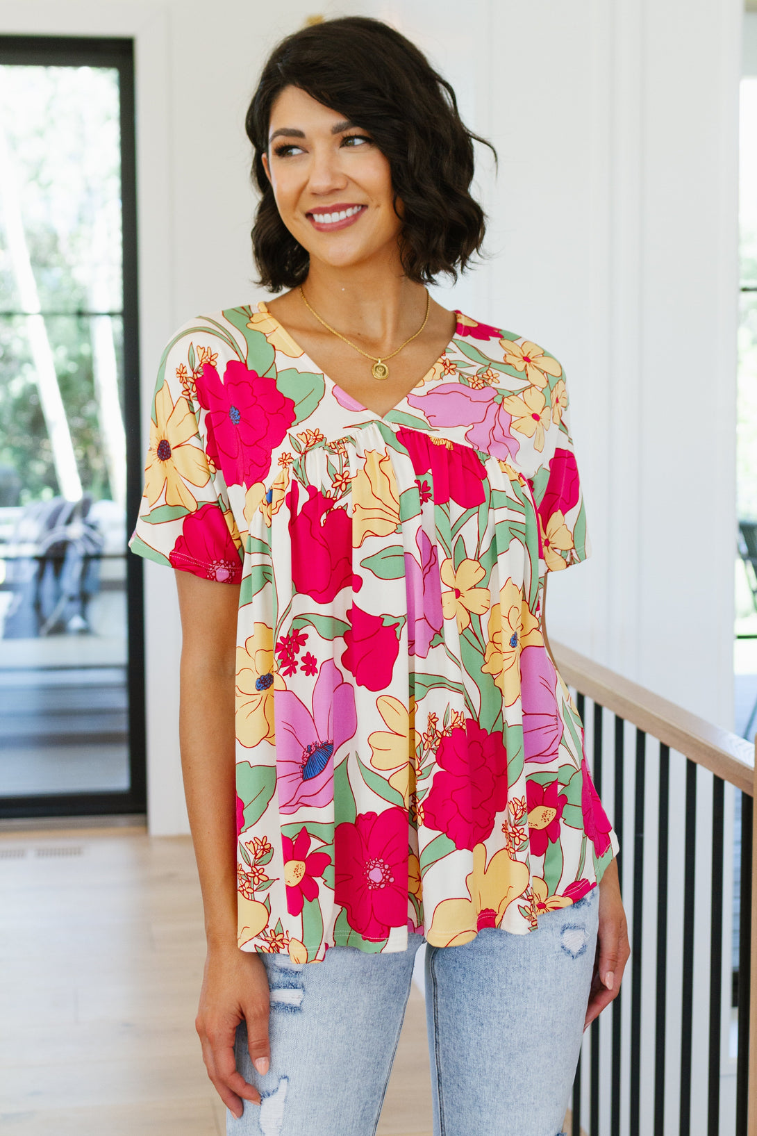 Do It Anyways Floral Top - Lavish Fix