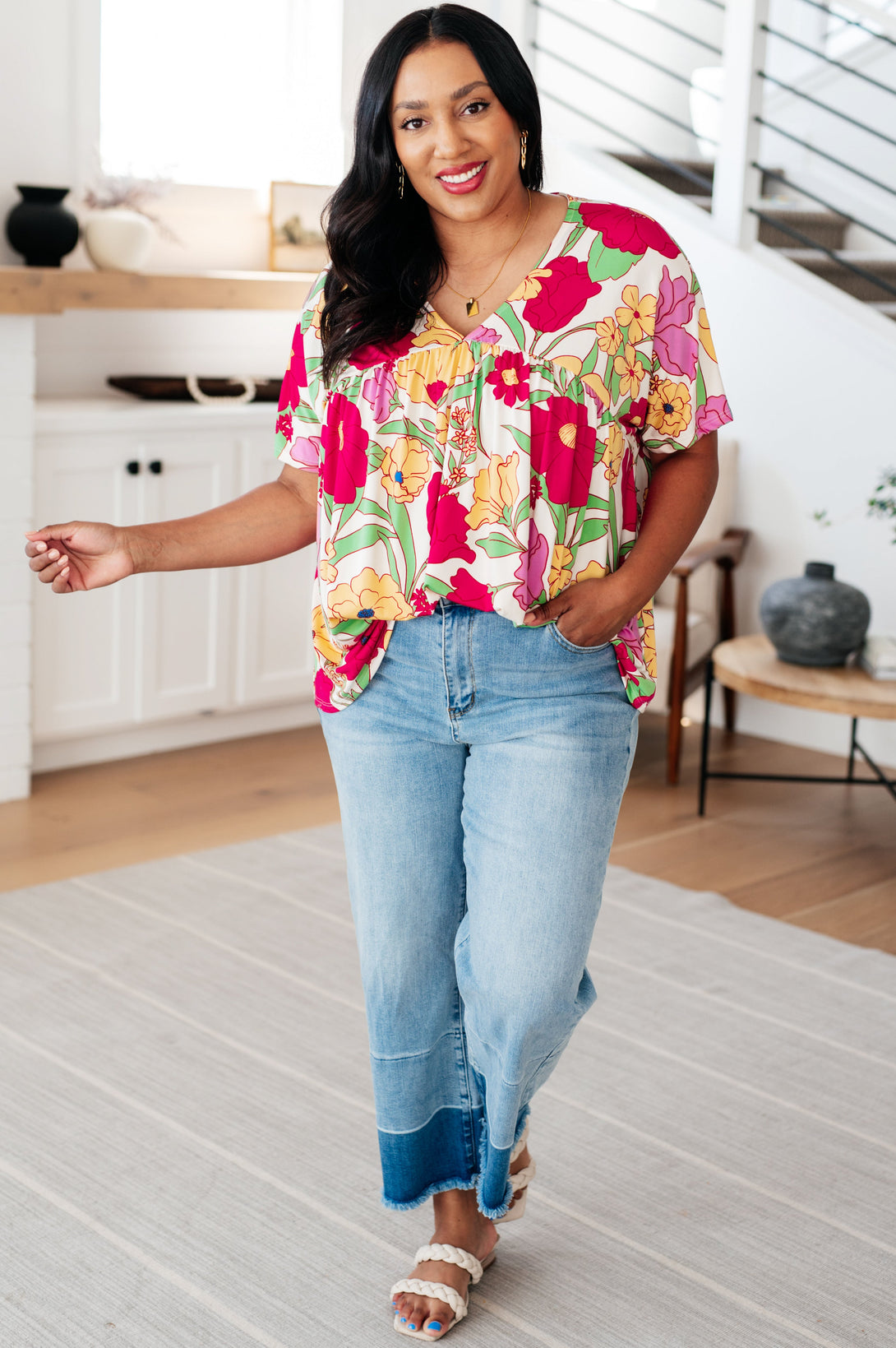 Do It Anyways Floral Top - Lavish Fix