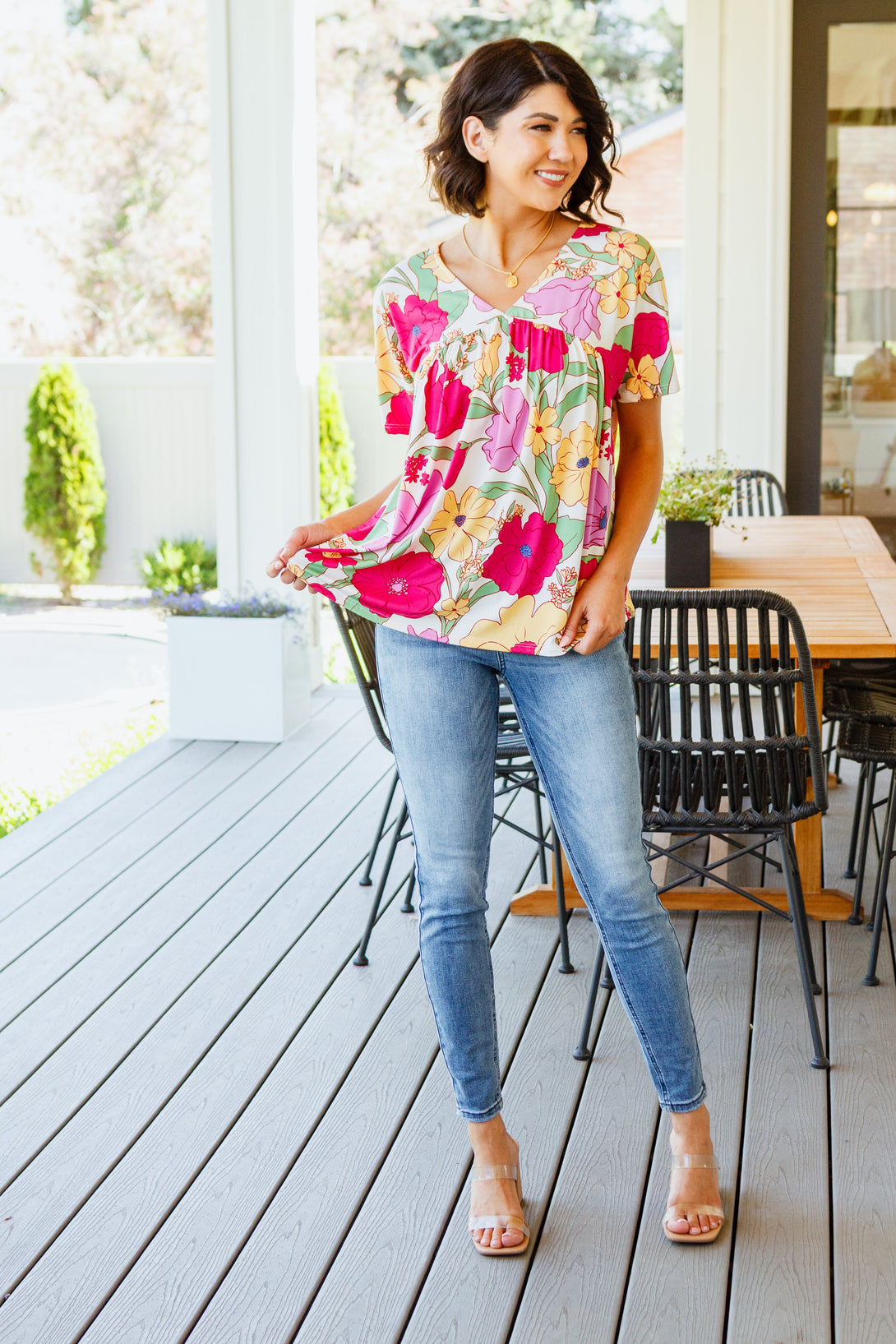 Do It Anyways Floral Top - Lavish Fix