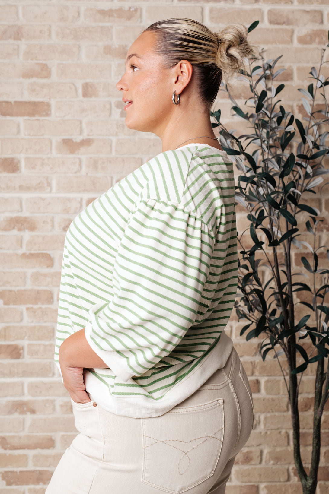 Enrichment Time Striped Top - Lavish Fix