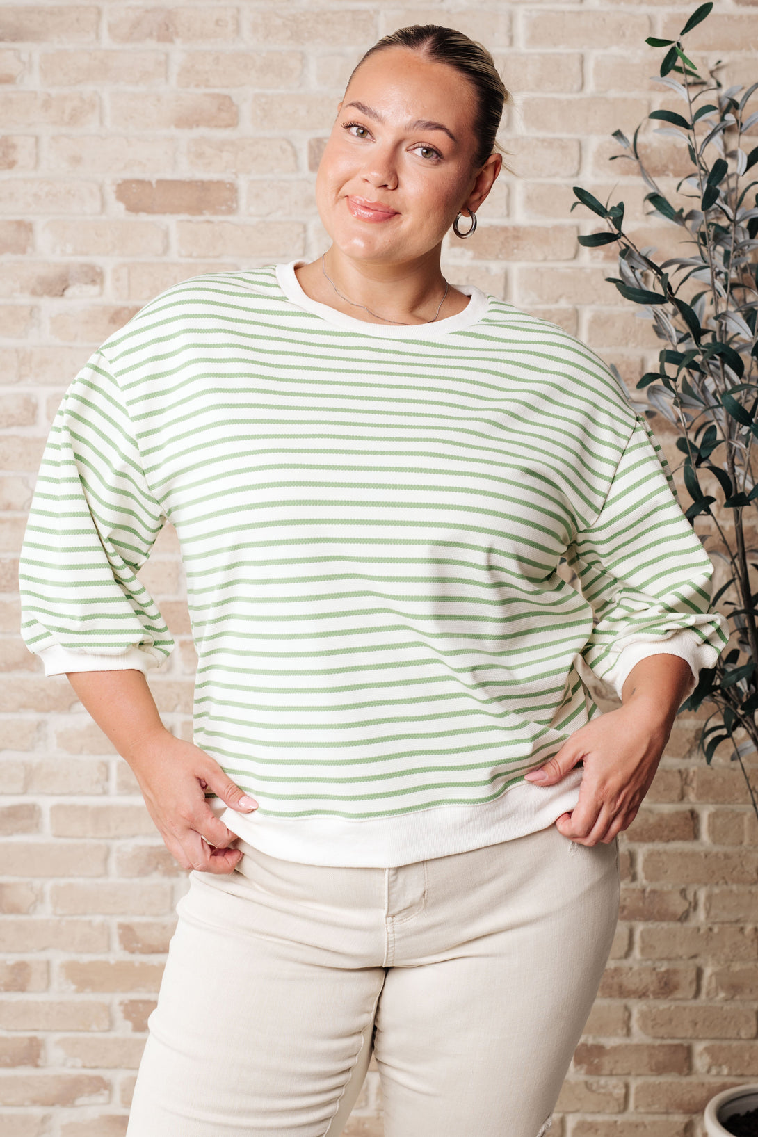 Enrichment Time Striped Top - Lavish Fix