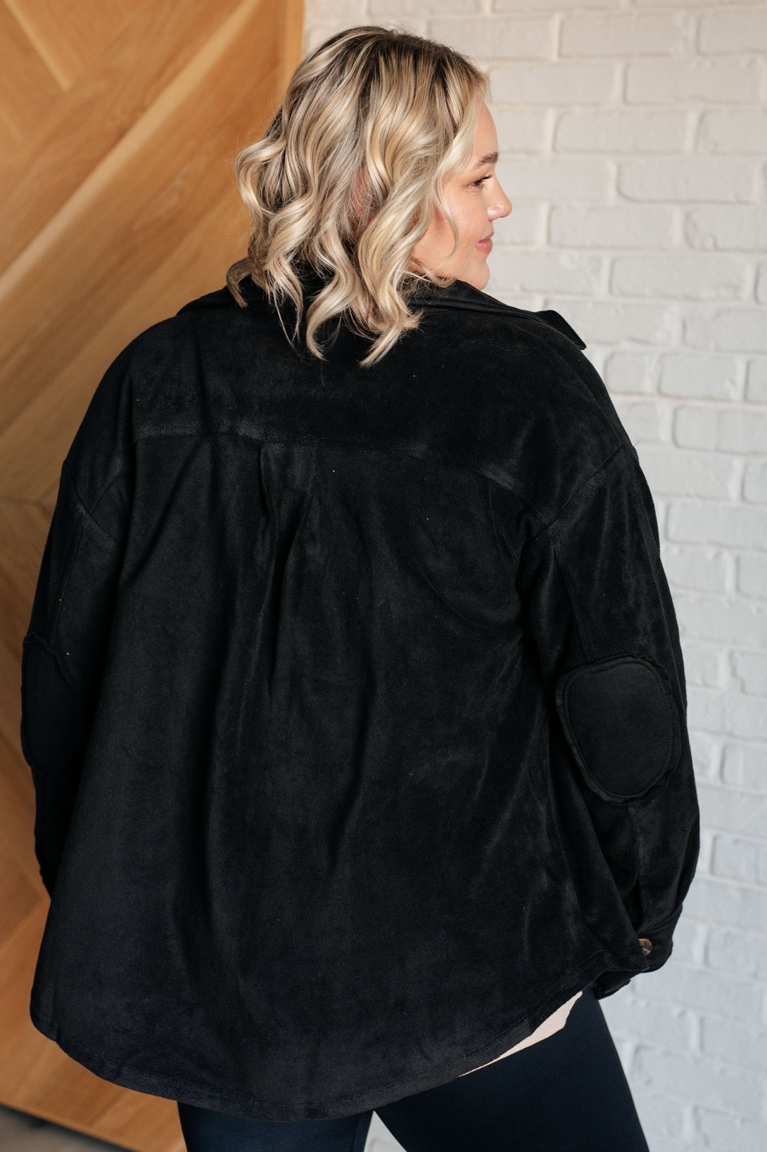 Fantastic in Fleece Jacket in Black - Lavish Fix