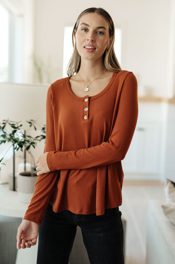 Feeling Better Scoop Neck Top - Lavish Fix