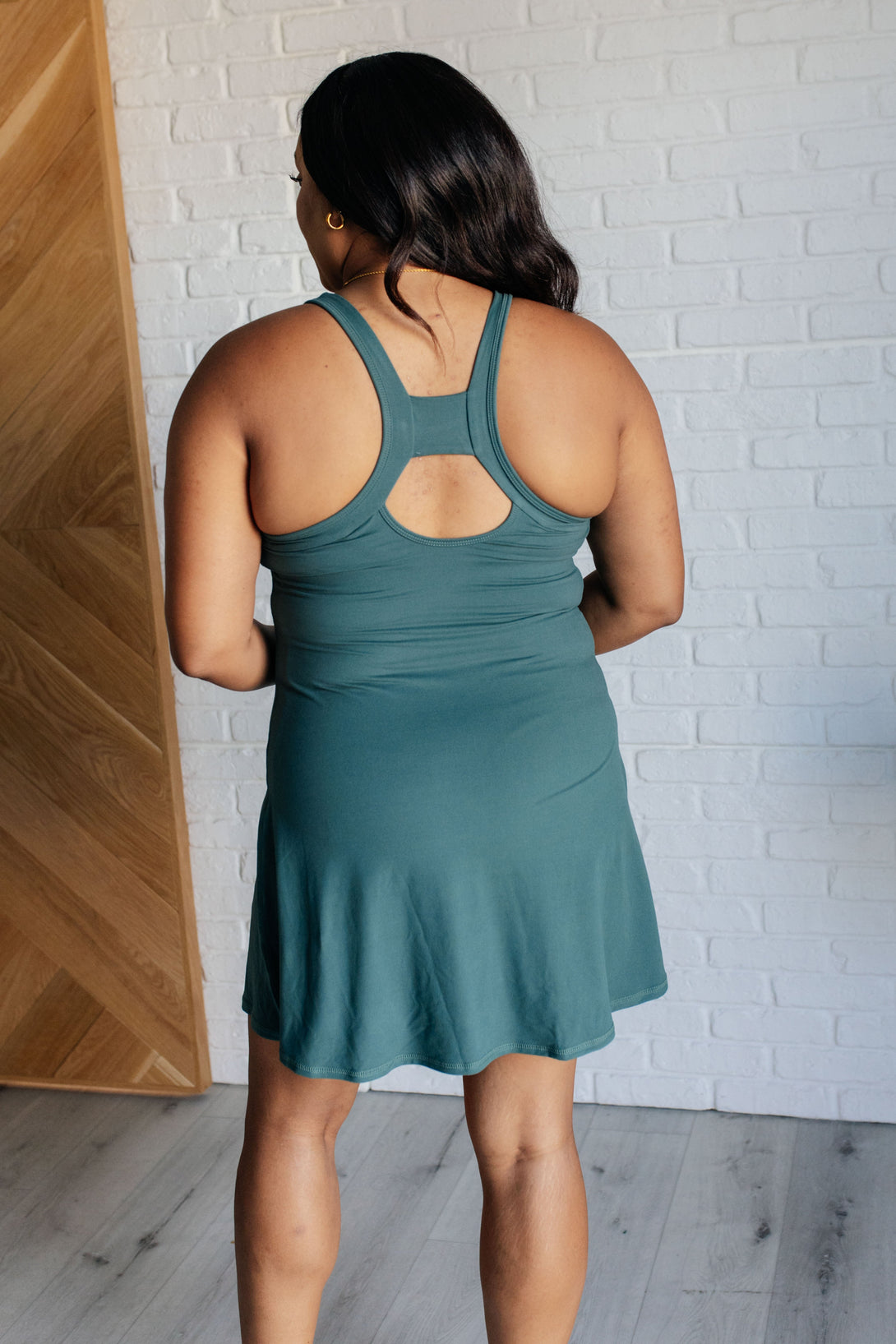 First Serve Dress in Everglade Green - Lavish Fix