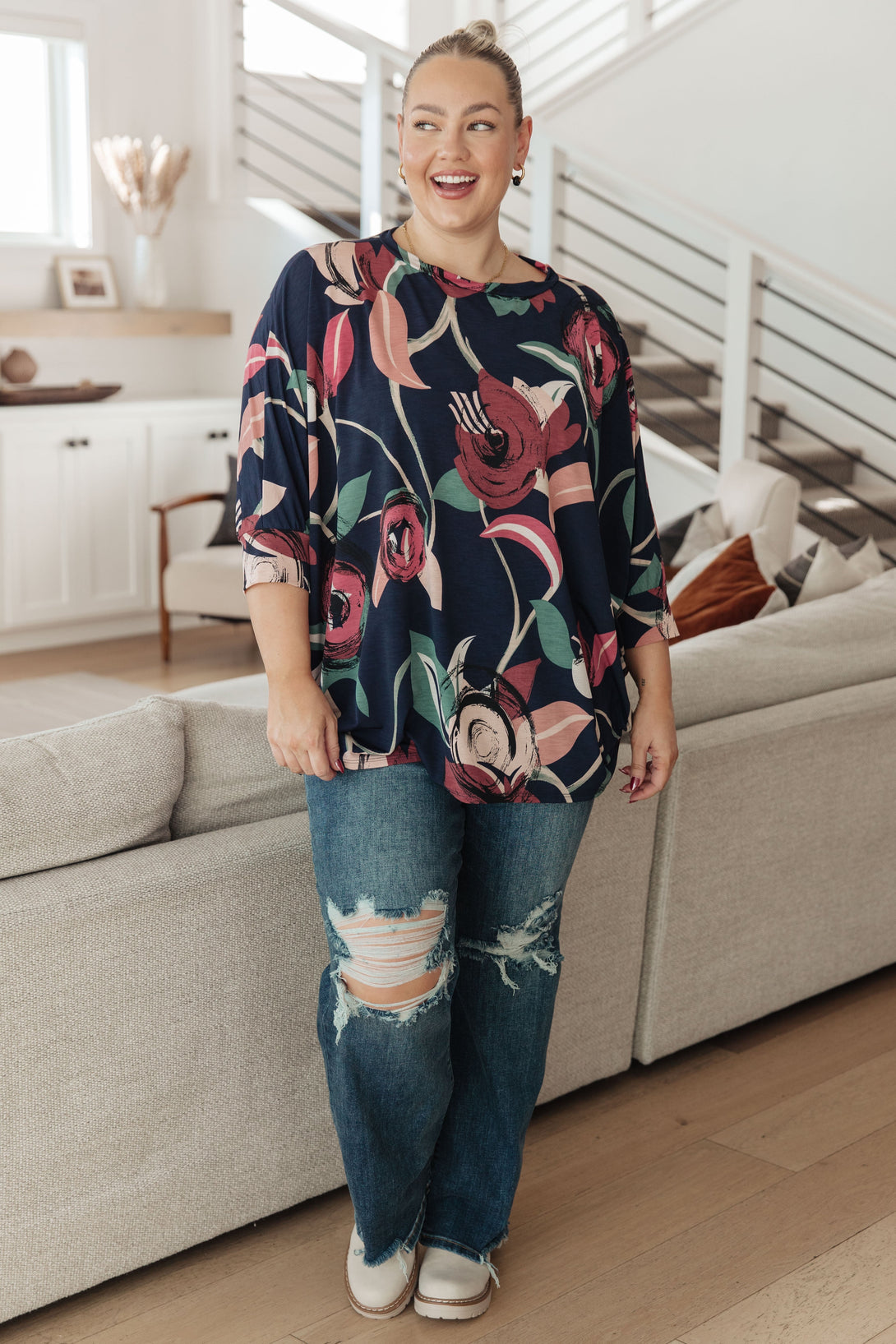 Float On Floral Top - Lavish Fix