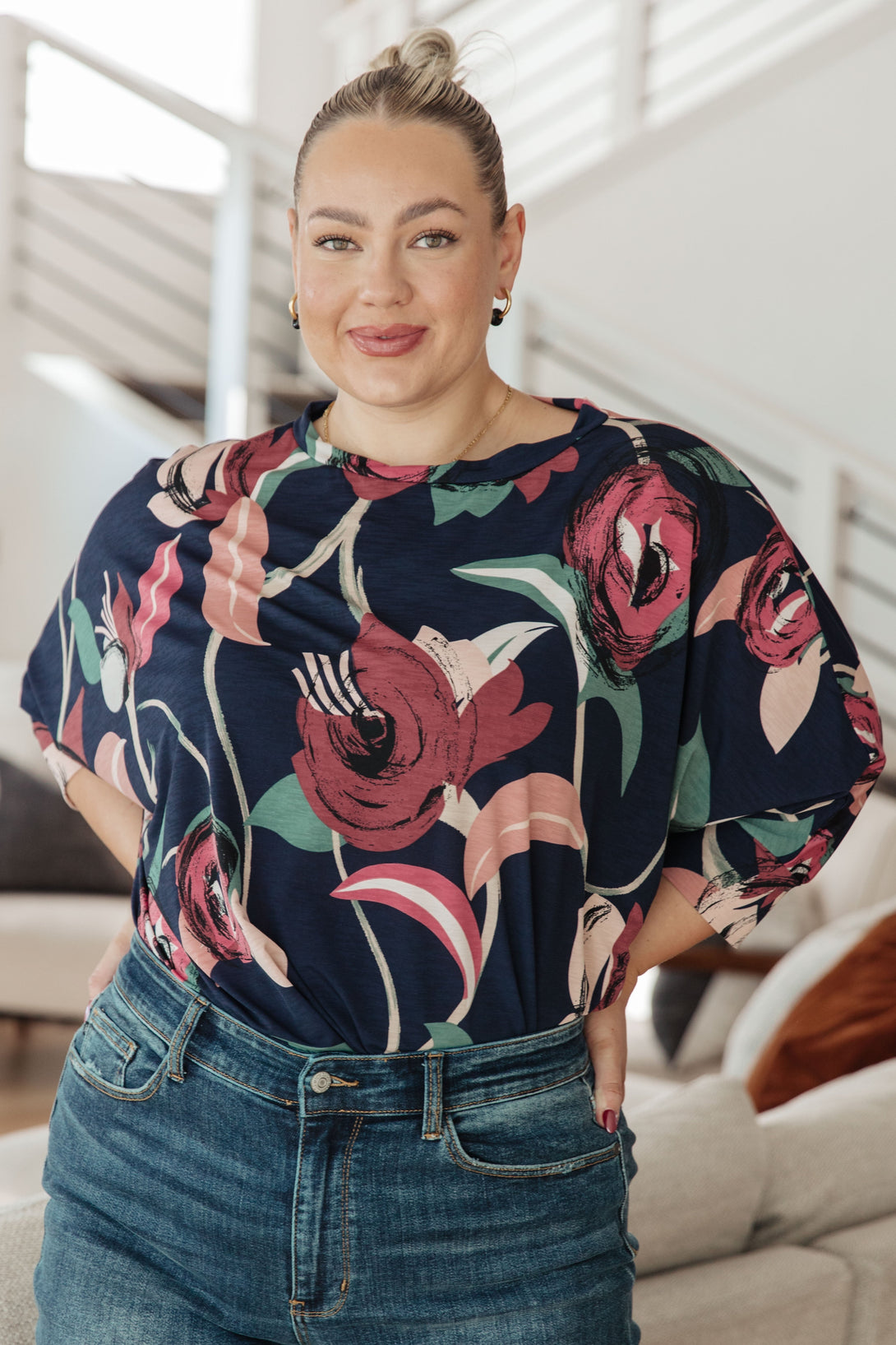 Float On Floral Top - Lavish Fix