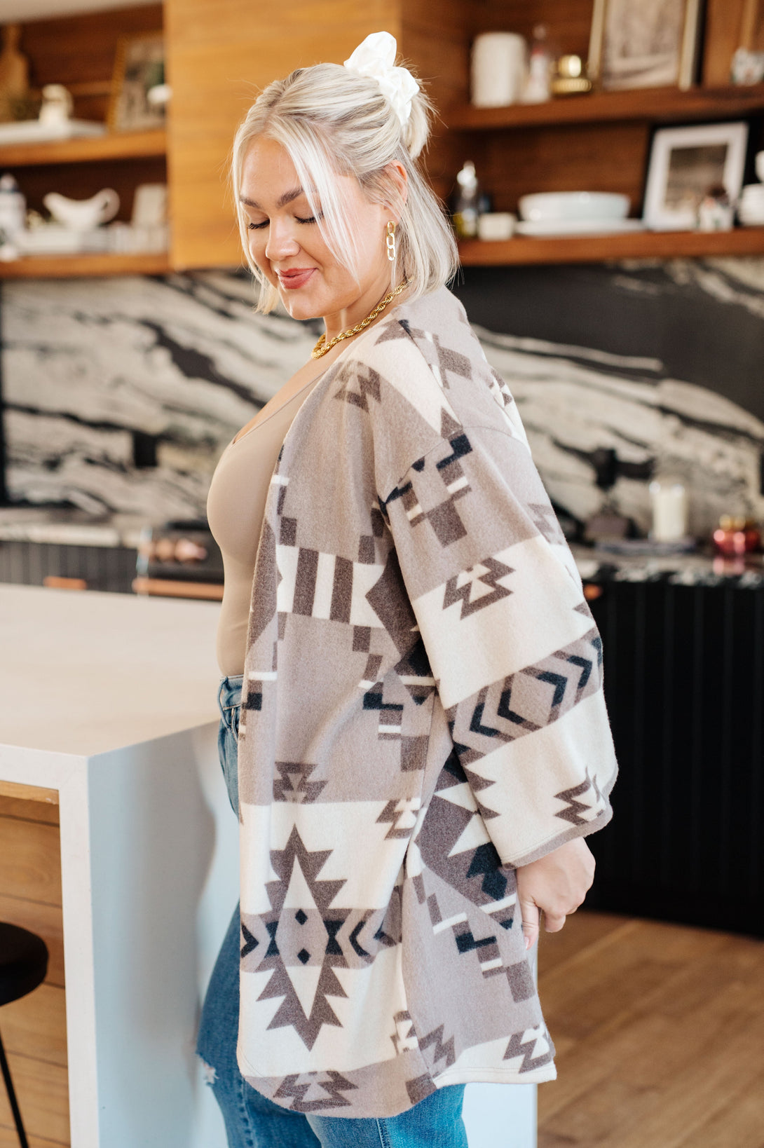 Full of Character Blanket Kimono - Lavish Fix