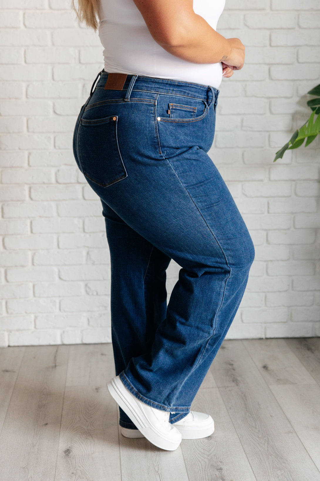 Hazel High Rise Vintage Wide Leg Jeans - Lavish Fix