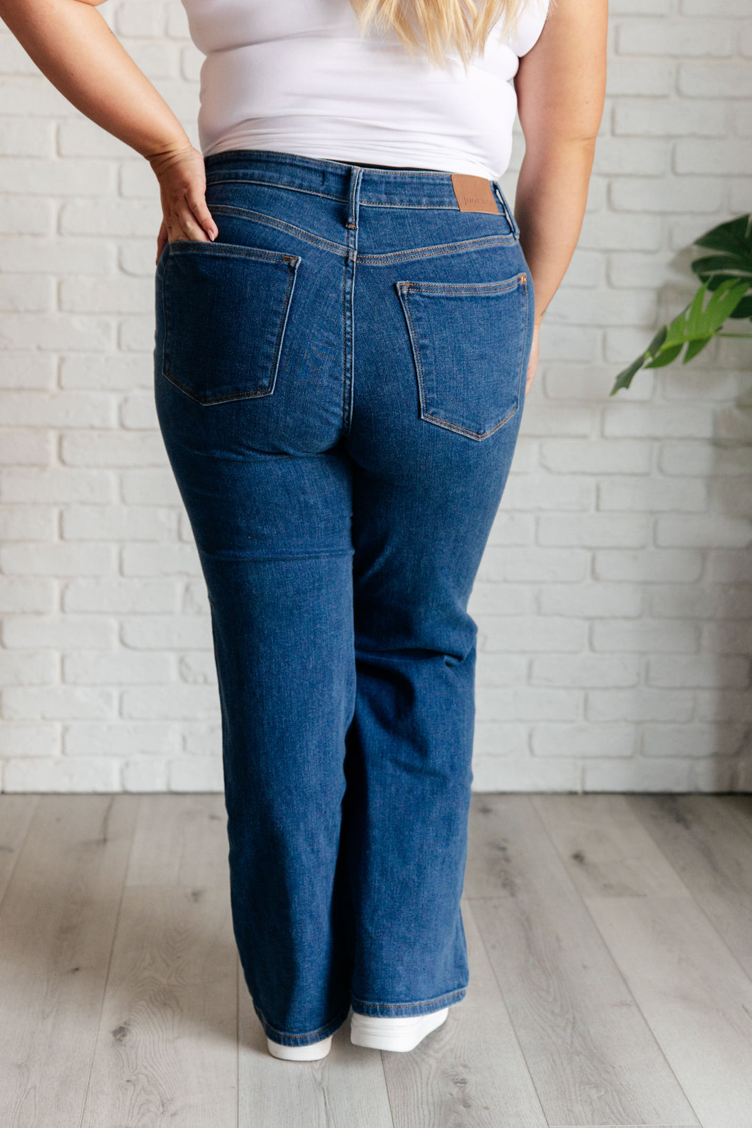 Hazel High Rise Vintage Wide Leg Jeans - Lavish Fix