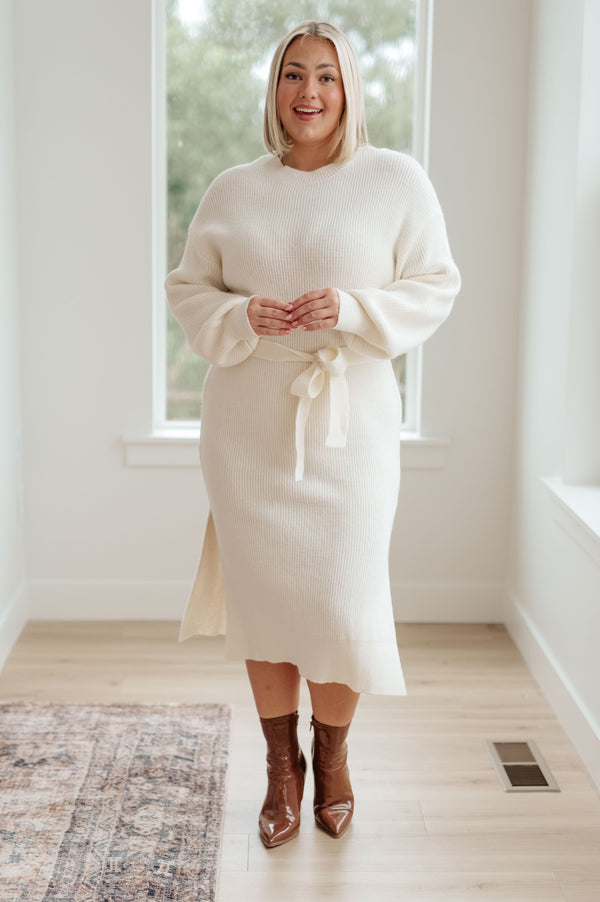 Hello Darling Sweater Dress - Lavish Fix