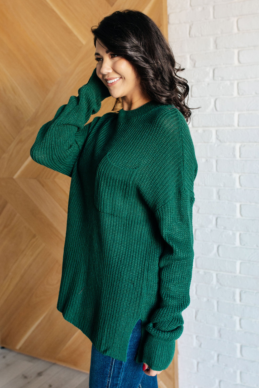 Hero of the Hour Crew Neck Sweater - Lavish Fix