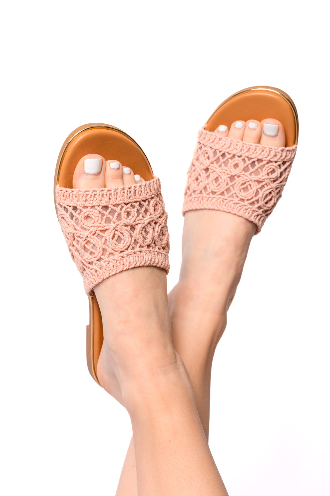 Hey Beach Sandals in Pink - Lavish Fix