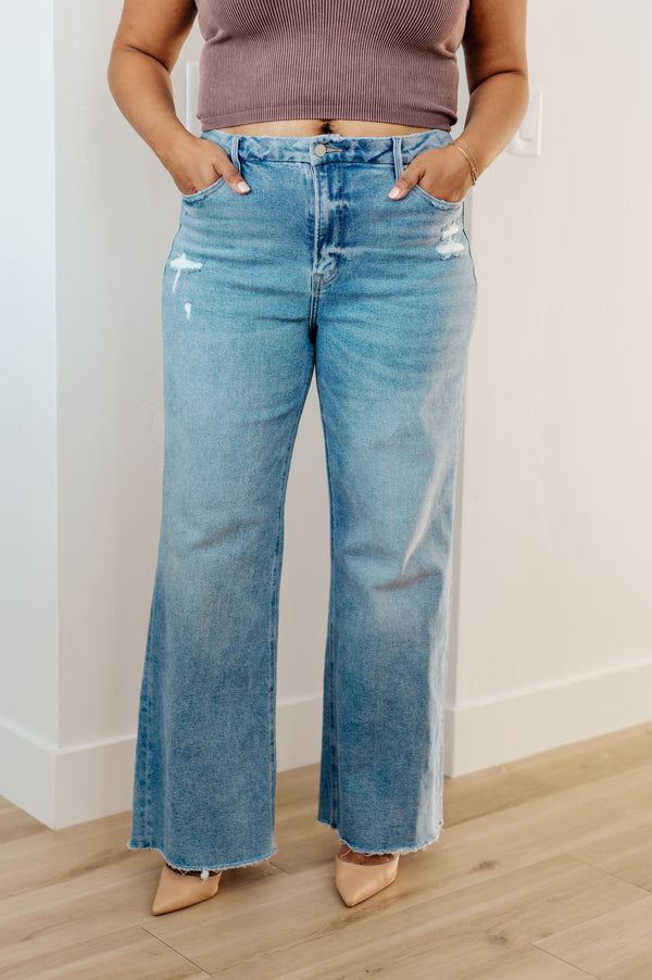 Hope High Rise Wide Leg Jeans - Lavish Fix