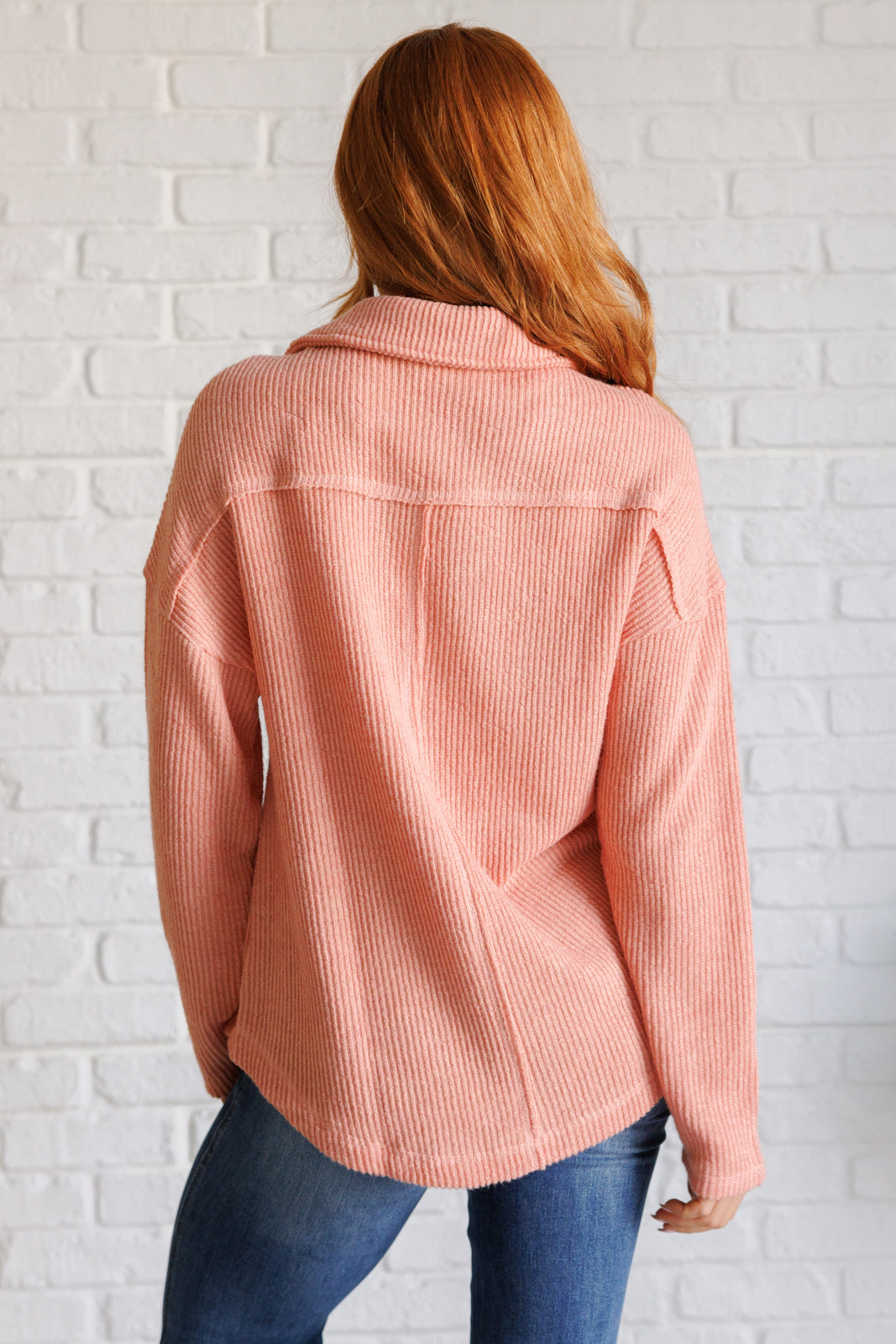 If You Want Forever Ribbed Knit Pullover - Lavish Fix