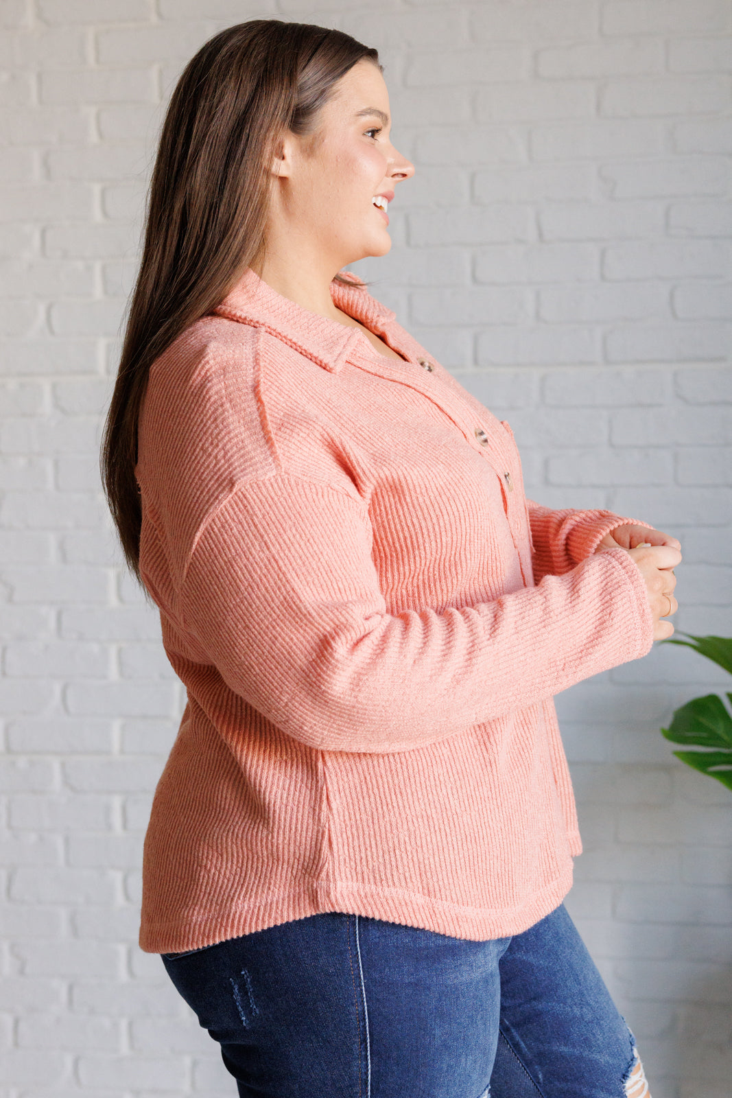 If You Want Forever Ribbed Knit Pullover - Lavish Fix