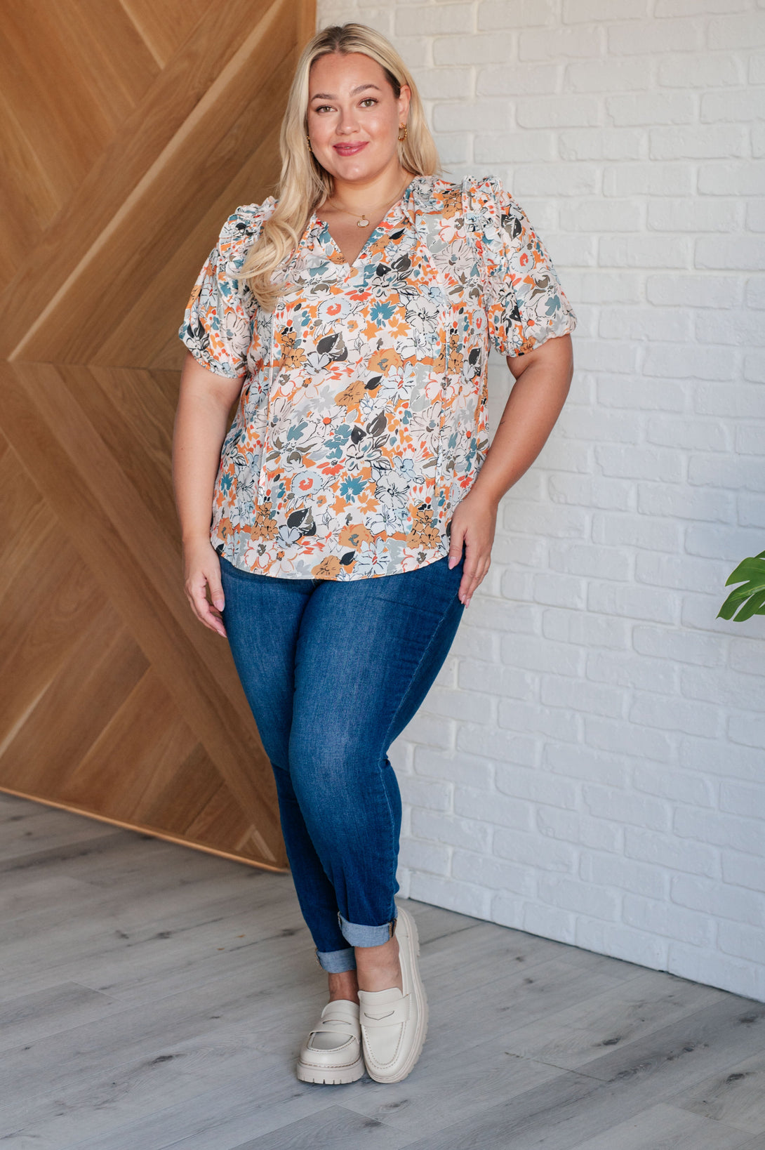 It's Intuitive Floral Blouse - Lavish Fix