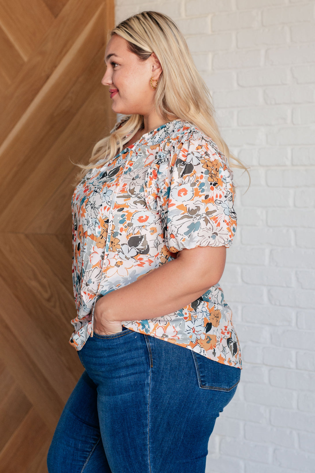 It's Intuitive Floral Blouse - Lavish Fix