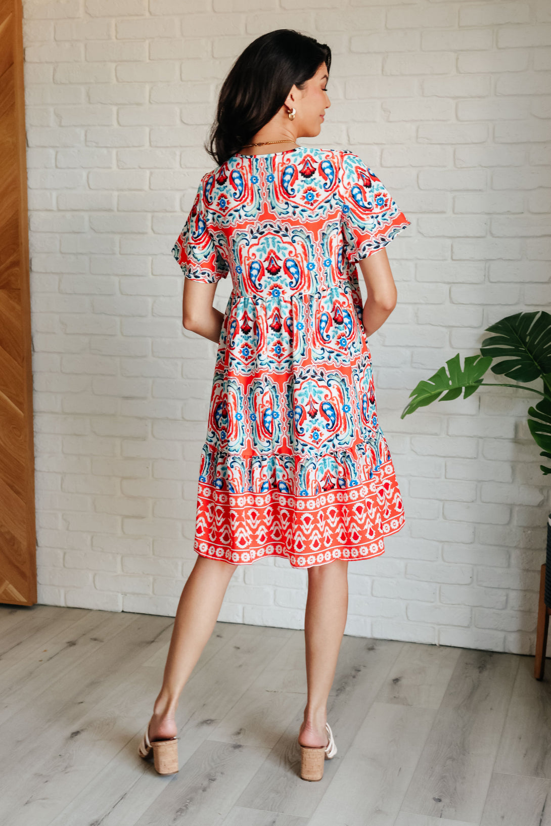 Journey On Mixed Print Dress - Lavish Fix