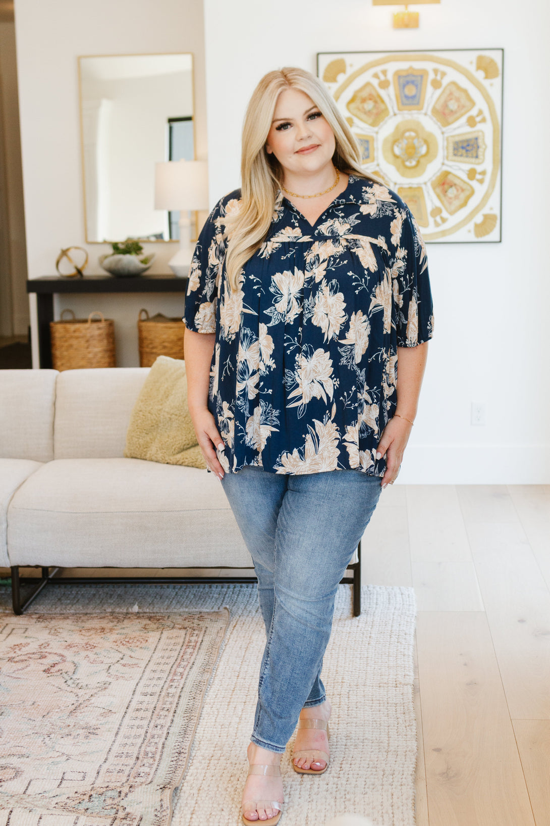 Just Coasting Floral Blouse - Lavish Fix