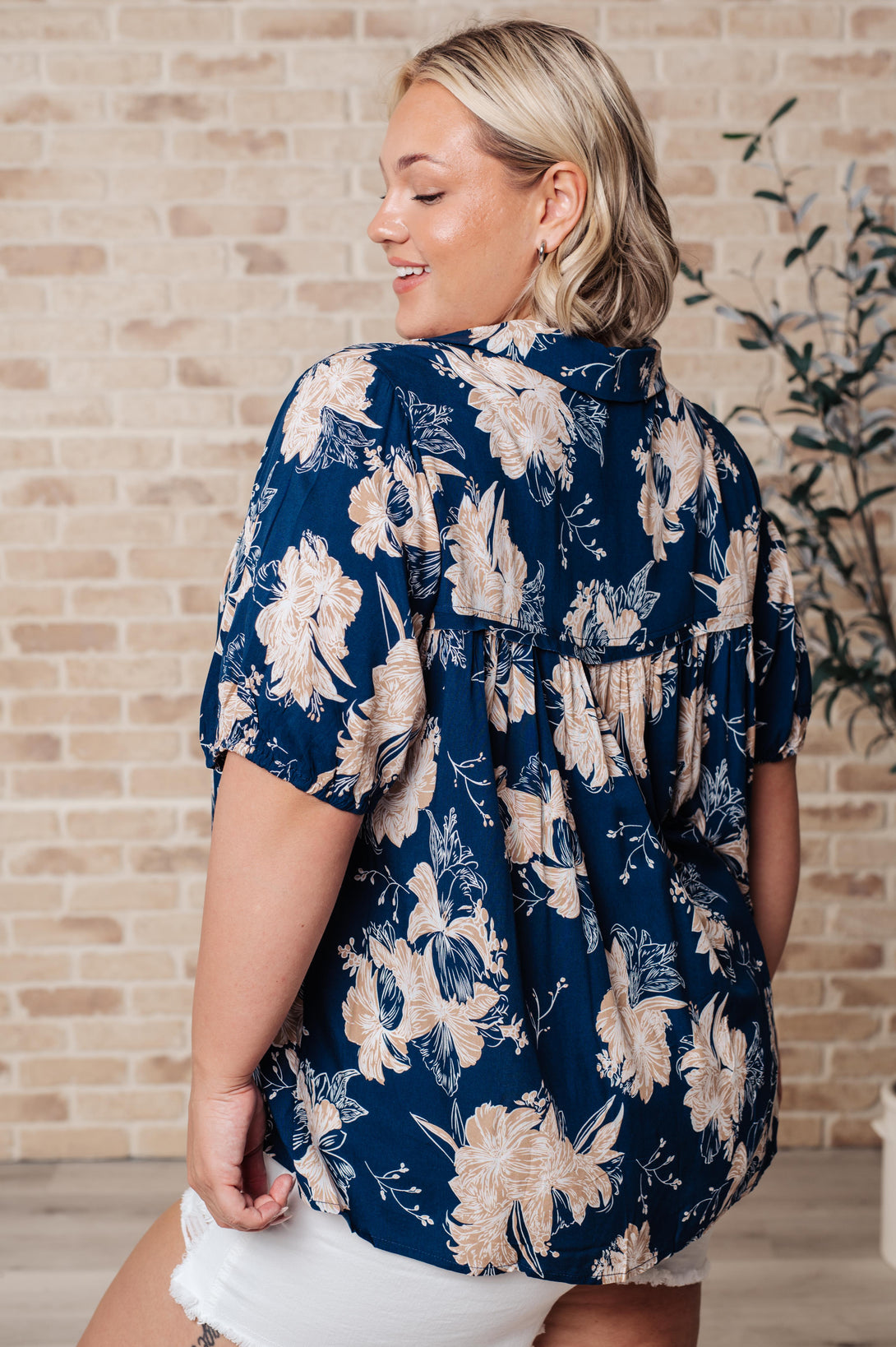 Just Coasting Floral Blouse - Lavish Fix