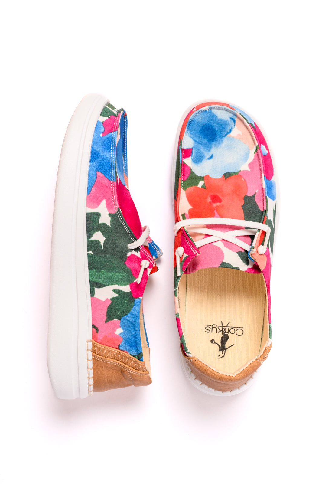 Kayak 2 Shoes in Floral - Lavish Fix