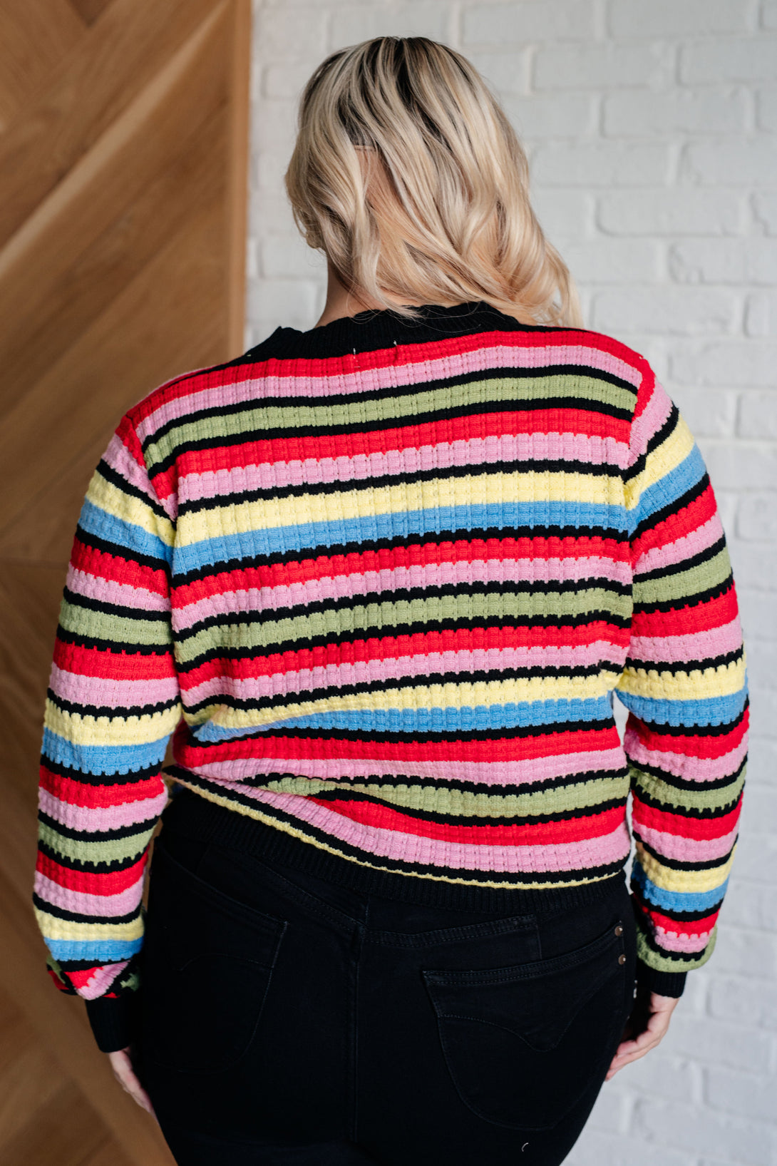 Keep Dreaming Striped Sweater - Lavish Fix