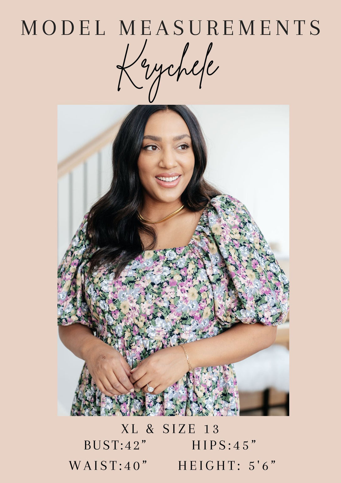 Lizzy Top in Royal and Jade Floral - Lavish Fix