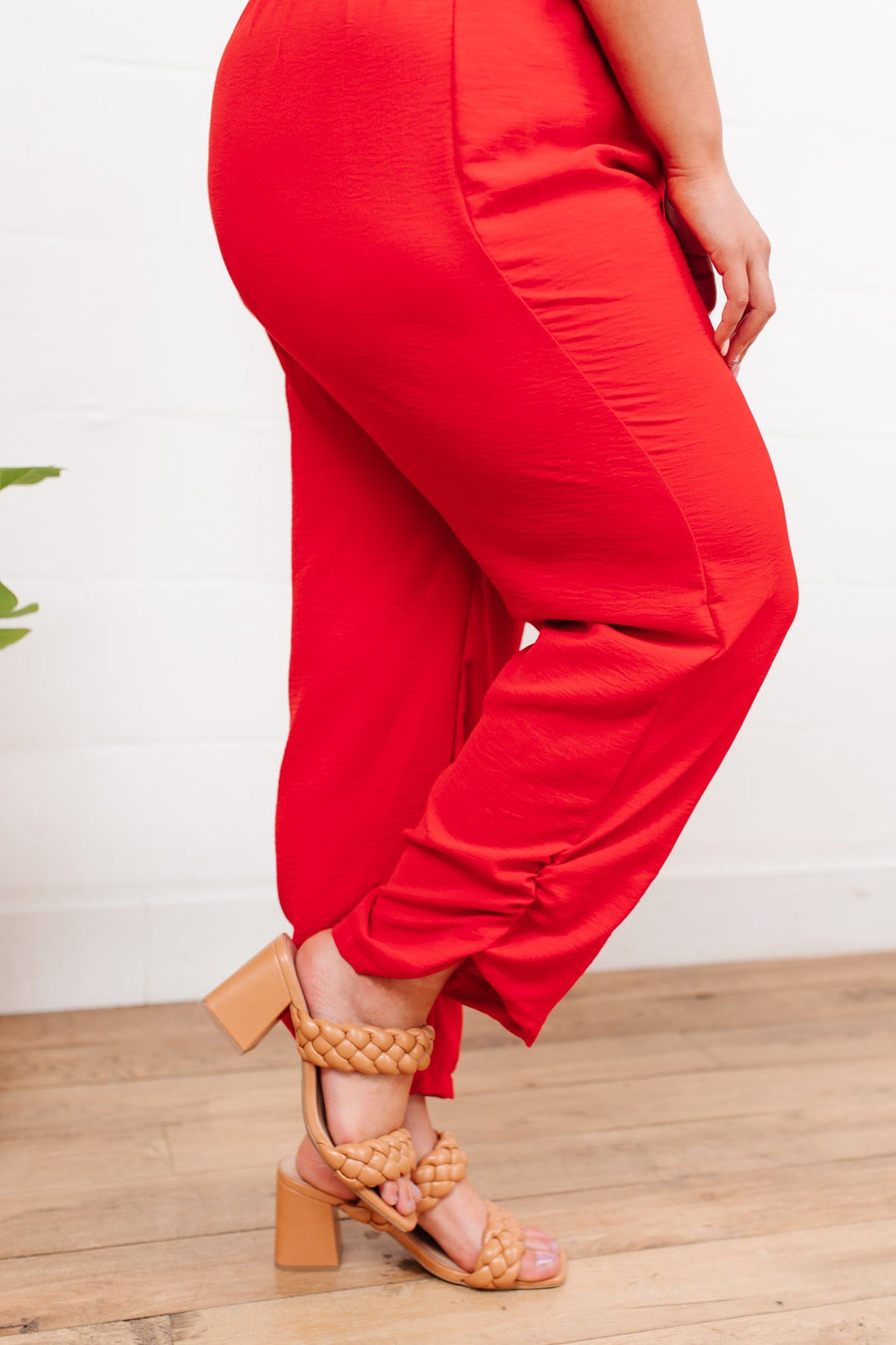 Livin' The Dream Jumpsuit in Red - Lavish Fix