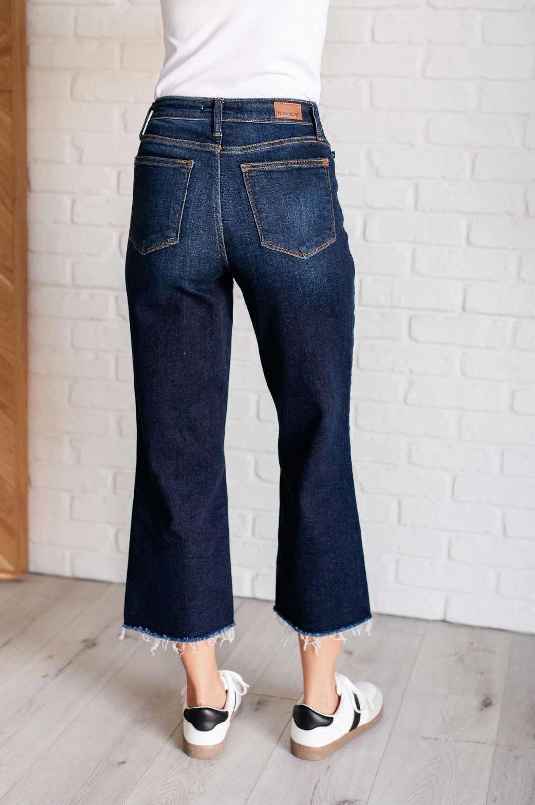 Madeline High Rise Cropped Wide Leg Jeans - Lavish Fix