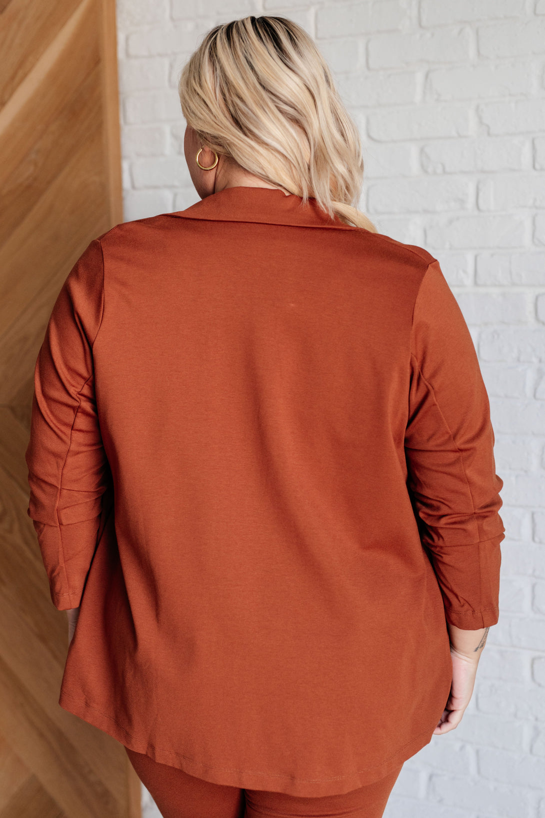 Magic 3/4 Blazer in Rust - Lavish Fix