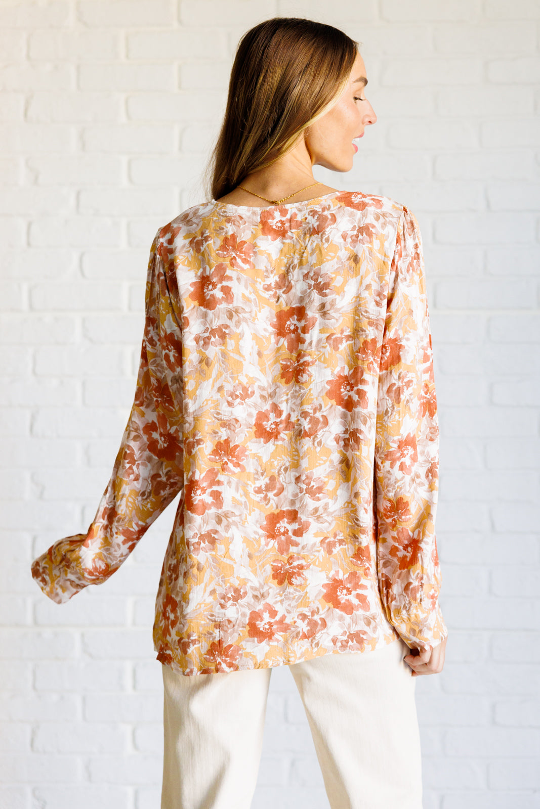 Marigold Dreams Floral Blouse - Lavish Fix